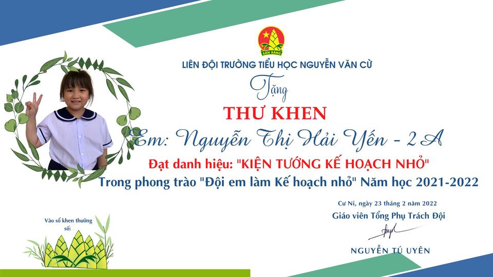 Vui tung tăng hớn hở Em làm Kế hoạch nhỏ …